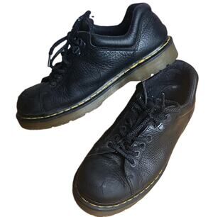 Dr. Martens Vintage Y2K Black Leather Chunky Oxford Shoes Men's US 12 M 10940